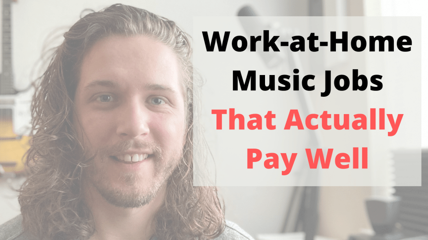 Work at home music jobs
